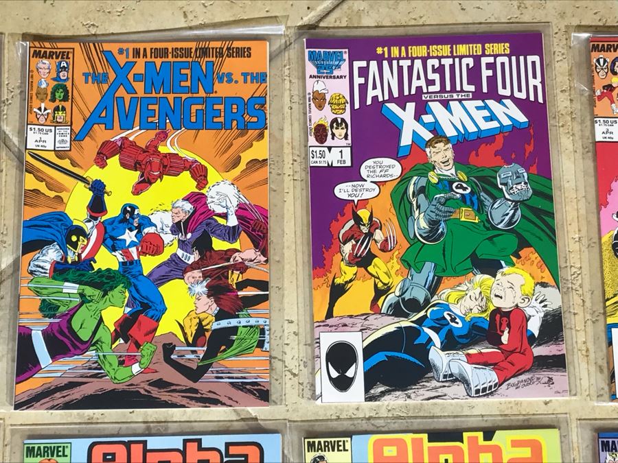(28) Marvel Comics Alpha Flight X-Men Comic Books [Photo 3]