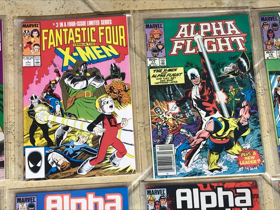 (28) Marvel Comics Alpha Flight X-Men Comic Books [Photo 4]