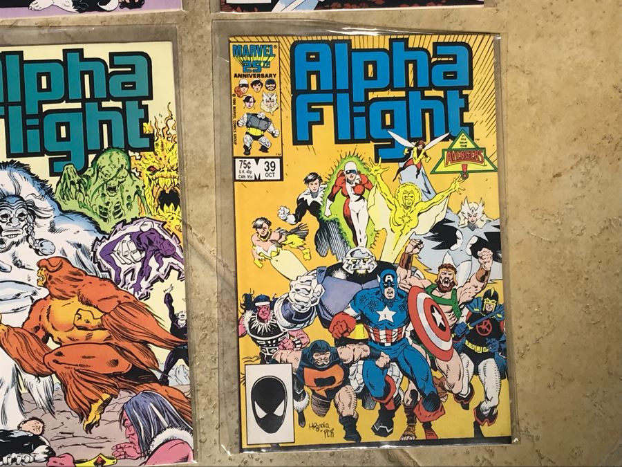 (28) Marvel Comics Alpha Flight X-Men Comic Books [Photo 17]