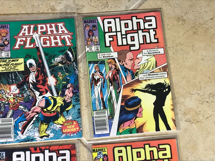 (28) Marvel Comics Alpha Flight X-Men Comic Books [Photo 5]