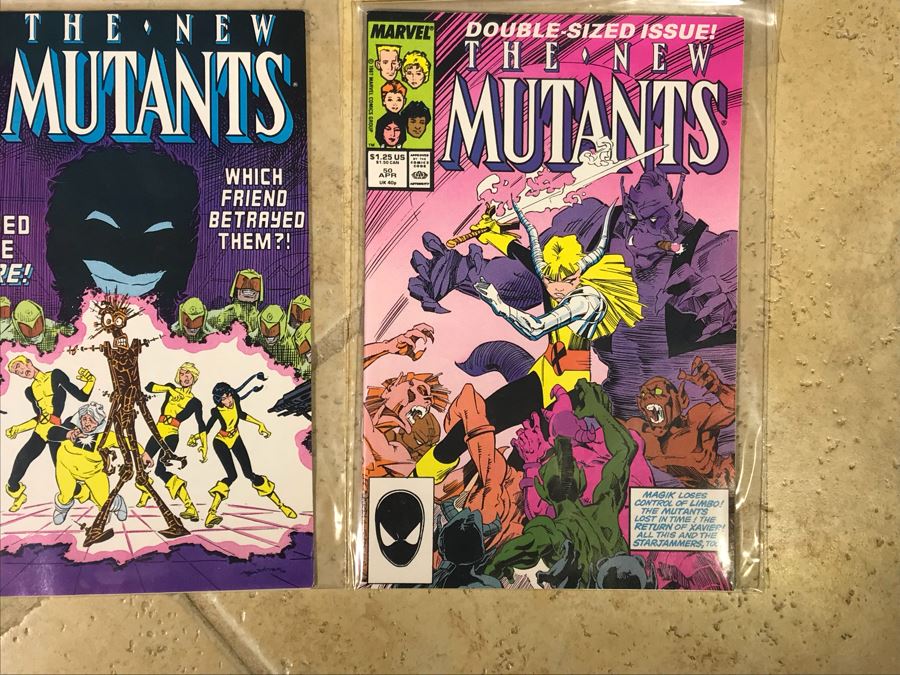 (24) Marvel Comics Alpha Flight And The New Mutants Comic Books [Photo 15]
