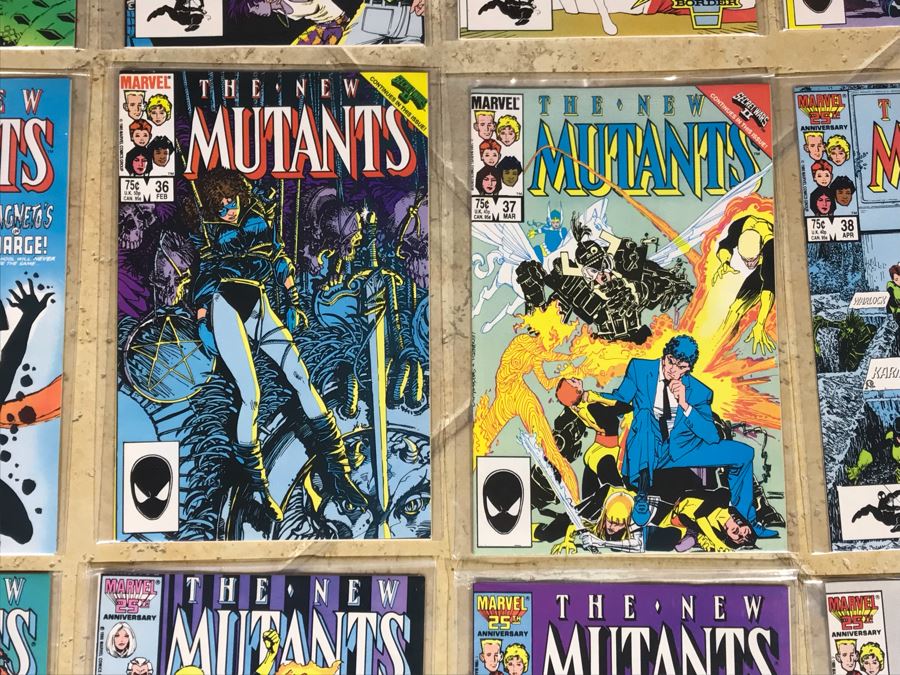(24) Marvel Comics Alpha Flight And The New Mutants Comic Books [Photo 7]