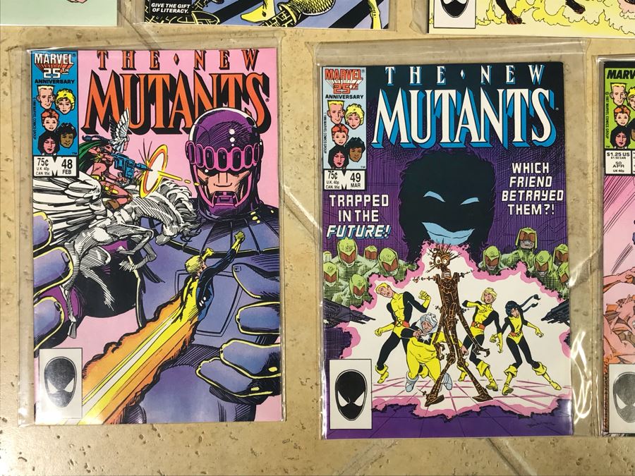 (24) Marvel Comics Alpha Flight And The New Mutants Comic Books [Photo 14]