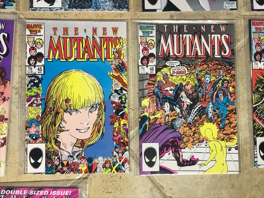 (24) Marvel Comics Alpha Flight And The New Mutants Comic Books [Photo 12]