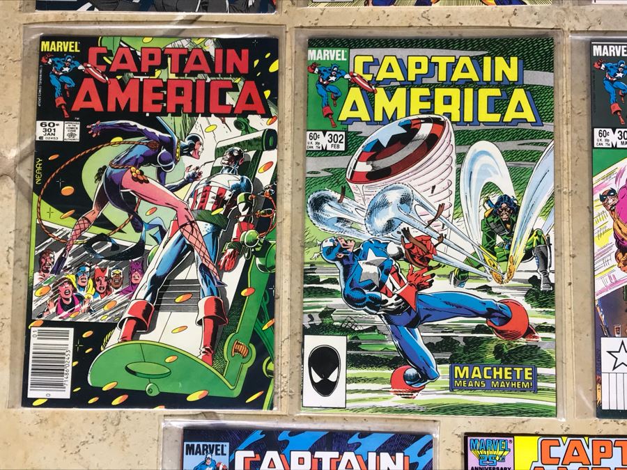 (14) Marvel Comics Captain America Comic Books [Photo 5]