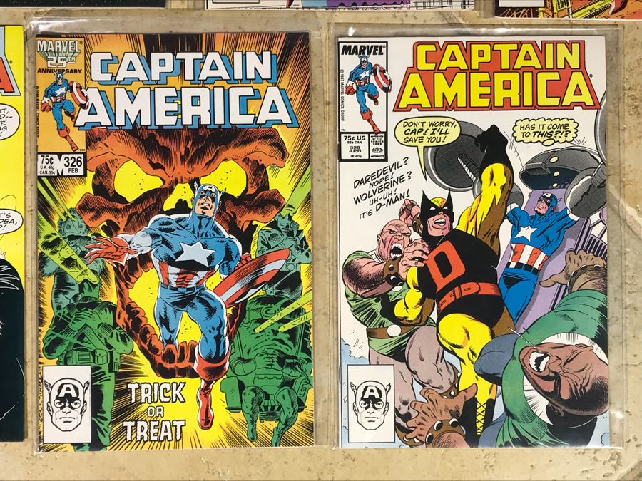 (14) Marvel Comics Captain America Comic Books [Photo 9]