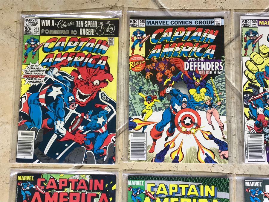 (14) Marvel Comics Captain America Comic Books [Photo 2]