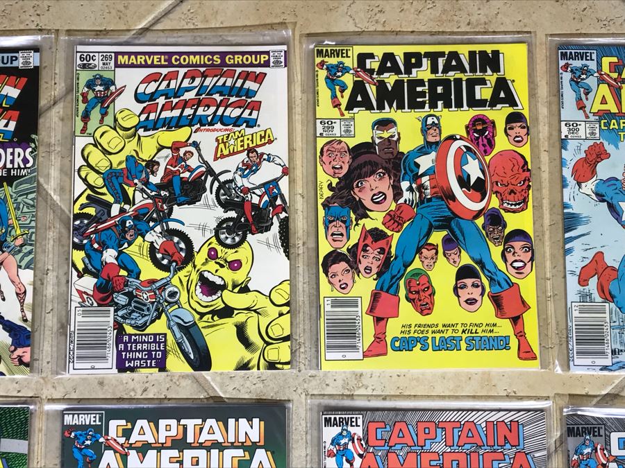 (14) Marvel Comics Captain America Comic Books [Photo 3]