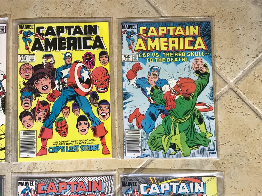 (14) Marvel Comics Captain America Comic Books [Photo 4]