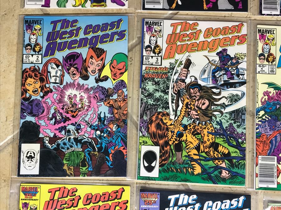 (24) Marvel Comics West Coast Avengers Comic Books Incl Issue #1 [Photo 5]