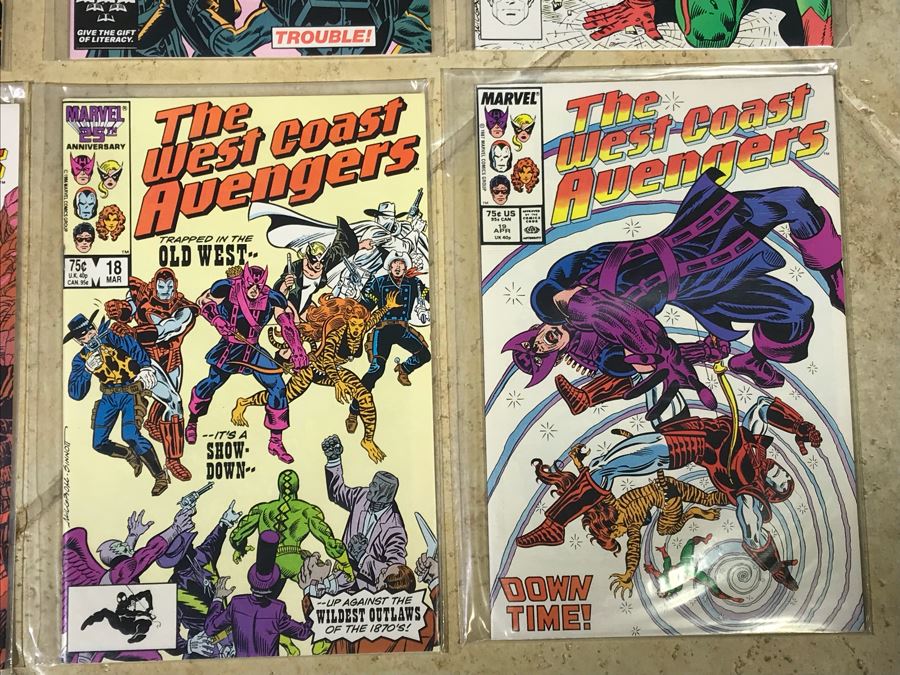 (24) Marvel Comics West Coast Avengers Comic Books Incl Issue #1 [Photo 13]