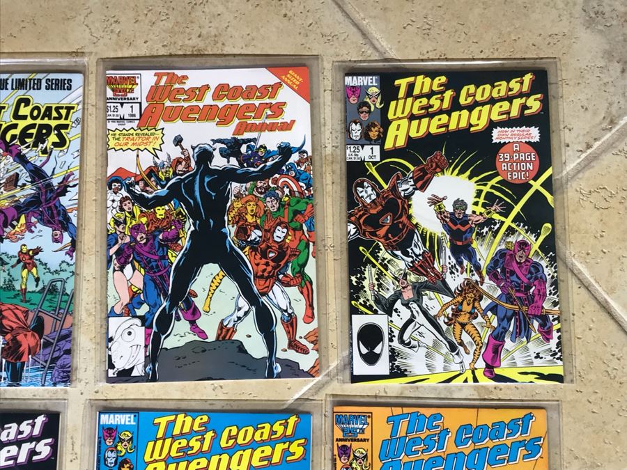 (24) Marvel Comics West Coast Avengers Comic Books Incl Issue #1 [Photo 4]