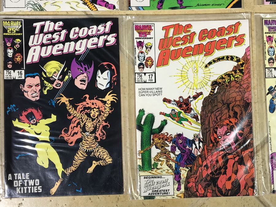 (24) Marvel Comics West Coast Avengers Comic Books Incl Issue #1 [Photo 12]