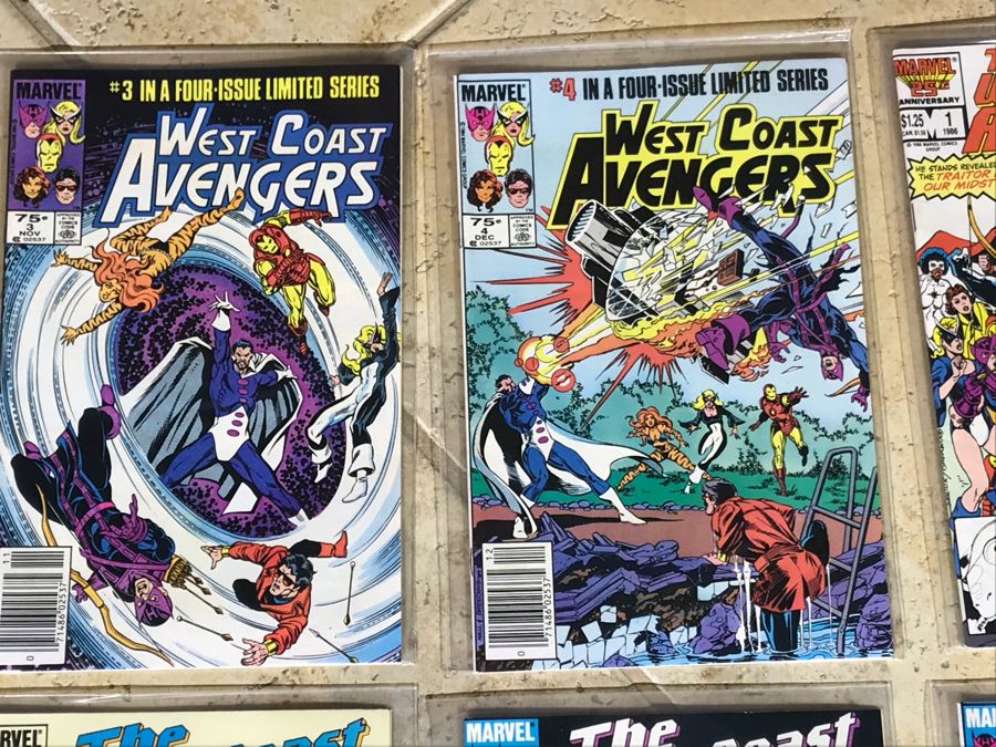(24) Marvel Comics West Coast Avengers Comic Books Incl Issue #1 [Photo 3]