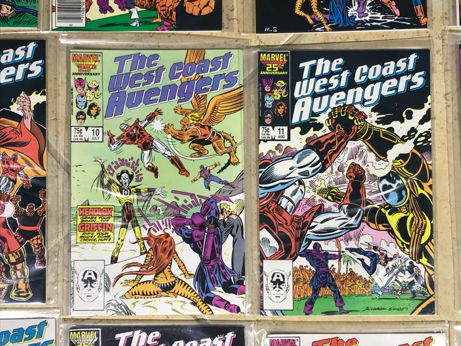 (24) Marvel Comics West Coast Avengers Comic Books Incl Issue #1 [Photo 9]