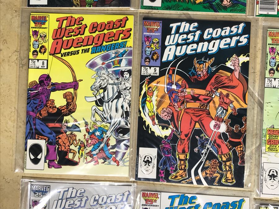 (24) Marvel Comics West Coast Avengers Comic Books Incl Issue #1 [Photo 8]