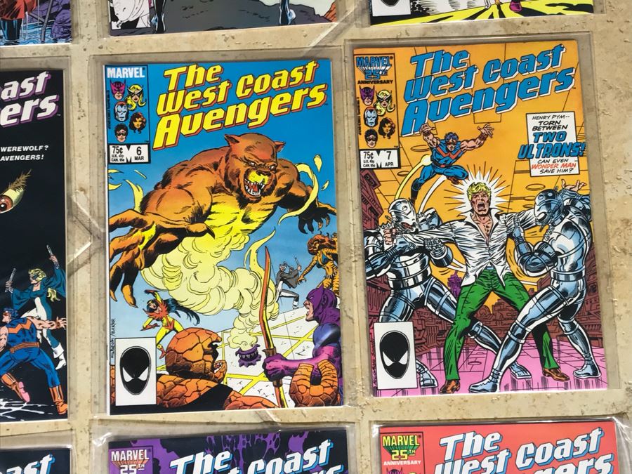 (24) Marvel Comics West Coast Avengers Comic Books Incl Issue #1 [Photo 7]