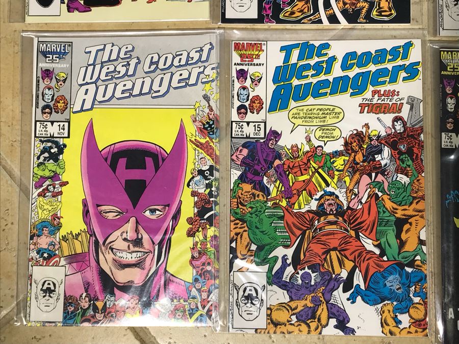 (24) Marvel Comics West Coast Avengers Comic Books Incl Issue #1 [Photo 11]