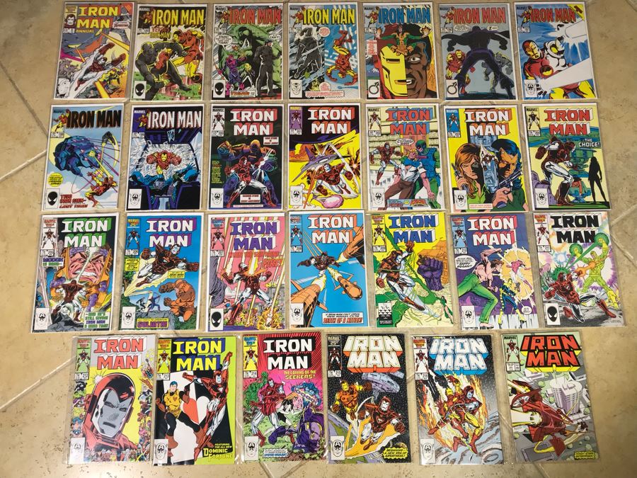 (27) Marvel Comics Iron Man Comic Books [Photo 1]