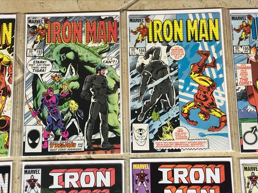 (27) Marvel Comics Iron Man Comic Books [Photo 3]