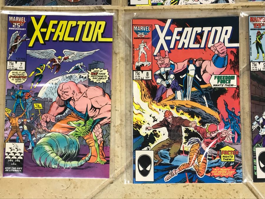 (23) Marvel Comics Classic X-Men #1, X-Factor #1 Comic Books [Photo 10]