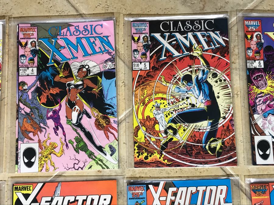 (23) Marvel Comics Classic X-Men #1, X-Factor #1 Comic Books [Photo 4]