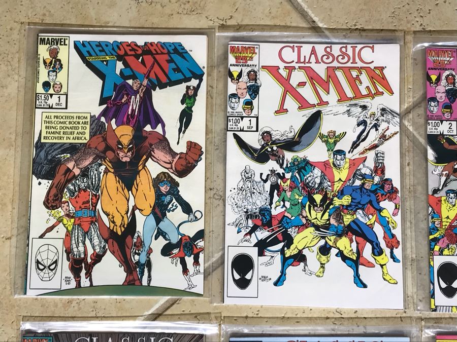 (23) Marvel Comics Classic X-Men #1, X-Factor #1 Comic Books [Photo 2]