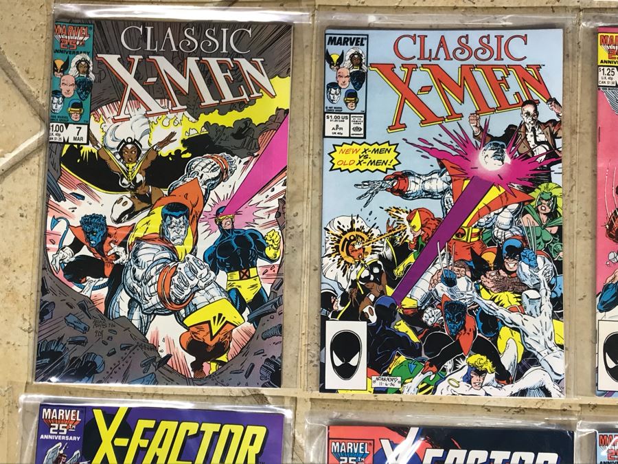 (23) Marvel Comics Classic X-Men #1, X-Factor #1 Comic Books [Photo 6]
