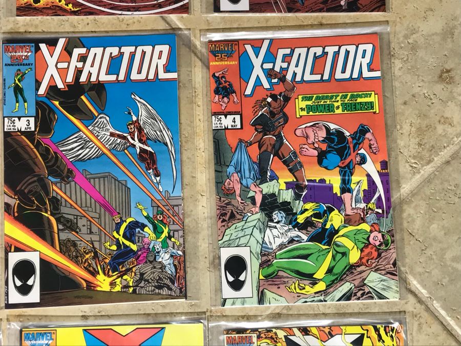 (23) Marvel Comics Classic X-Men #1, X-Factor #1 Comic Books [Photo 9]