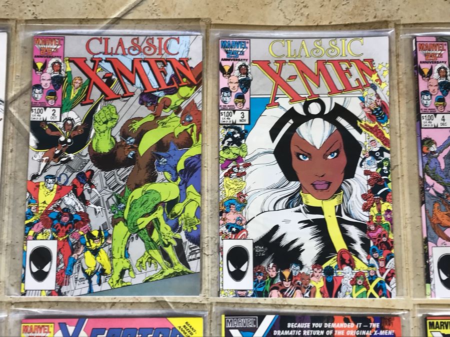 (23) Marvel Comics Classic X-Men #1, X-Factor #1 Comic Books [Photo 3]