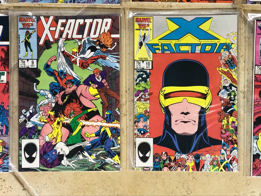 (23) Marvel Comics Classic X-Men #1, X-Factor #1 Comic Books [Photo 11]