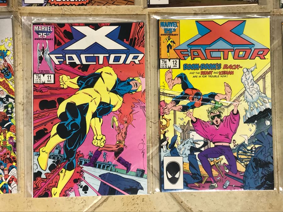 (23) Marvel Comics Classic X-Men #1, X-Factor #1 Comic Books [Photo 12]
