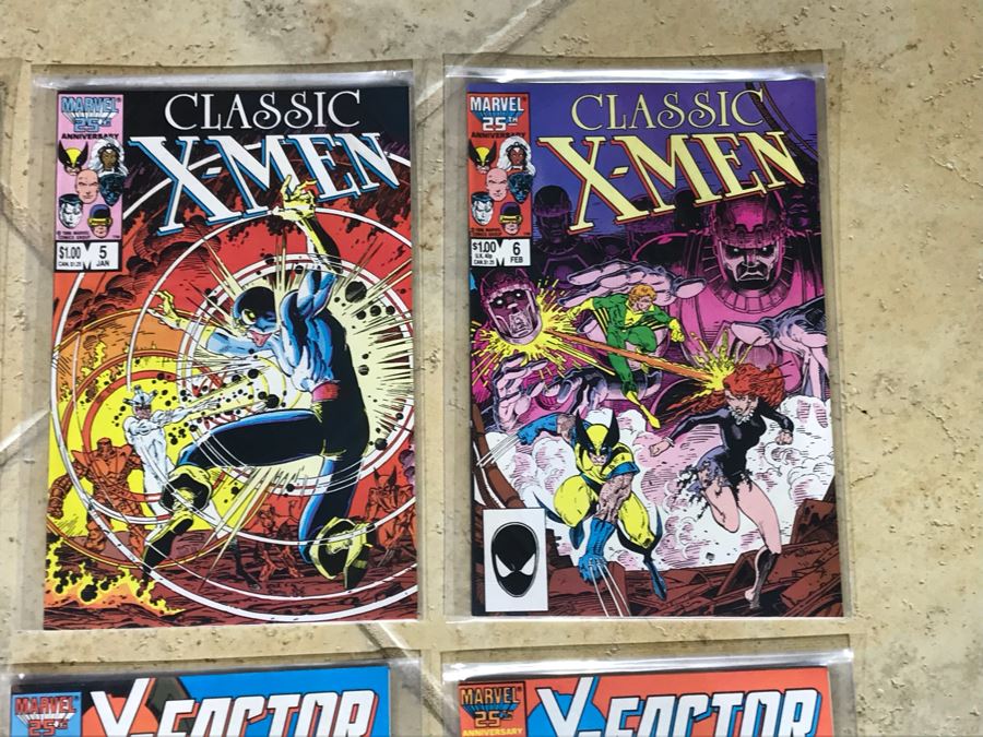 (23) Marvel Comics Classic X-Men #1, X-Factor #1 Comic Books [Photo 5]