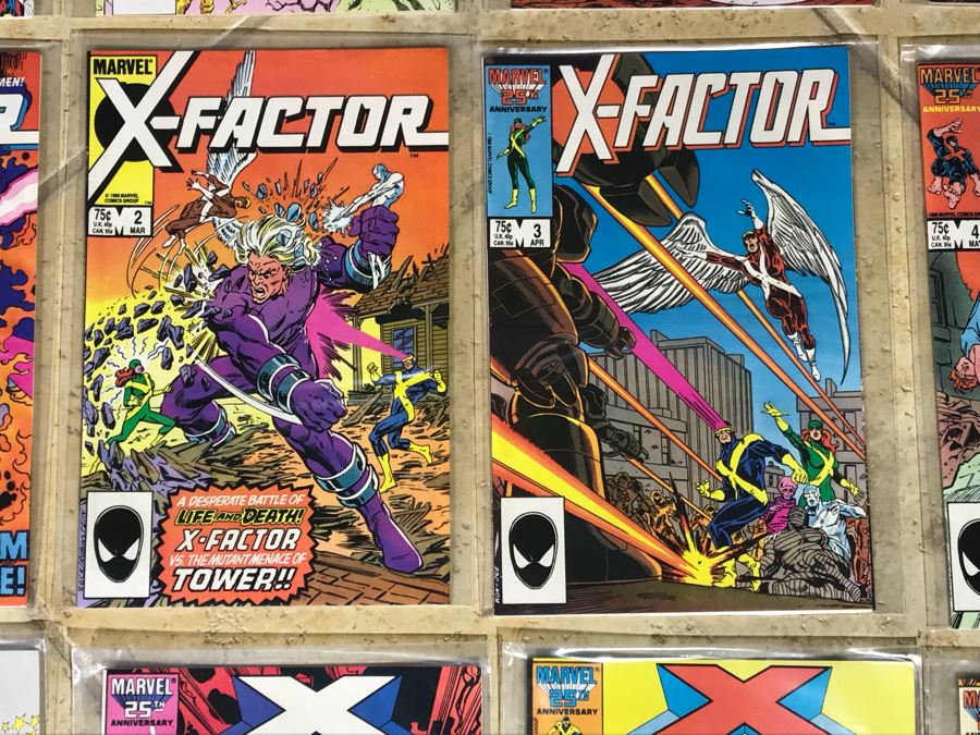 (23) Marvel Comics Classic X-Men #1, X-Factor #1 Comic Books [Photo 8]