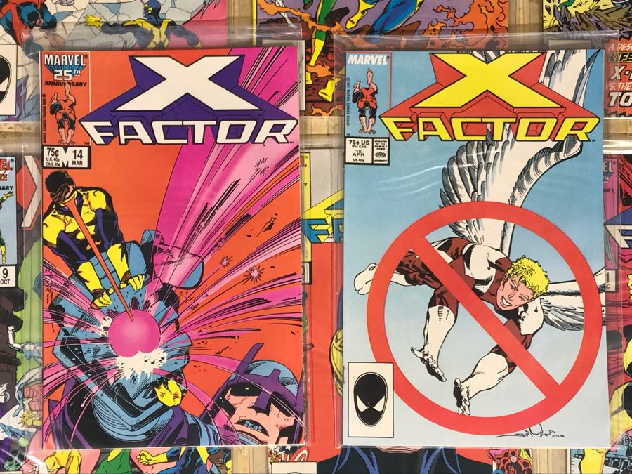 (23) Marvel Comics Classic X-Men #1, X-Factor #1 Comic Books [Photo 14]