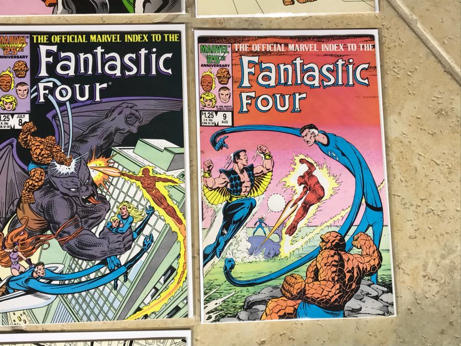 (13) Marvel Comics Official Marvel Index To The Fantastic Four Comic Books [Photo 7]