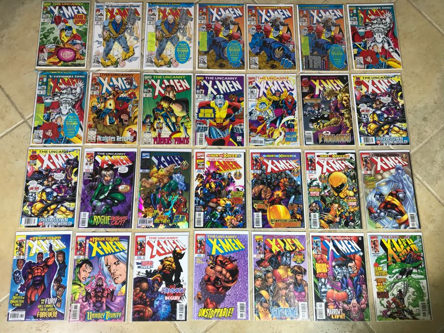 (28) Marvel Comics Uncanny X-Men Comic Books [Photo 1]