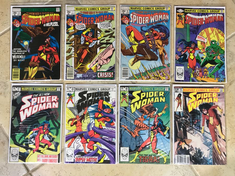 (8) Marvel Comics The Spider-Woman Comic Books [Photo 1]