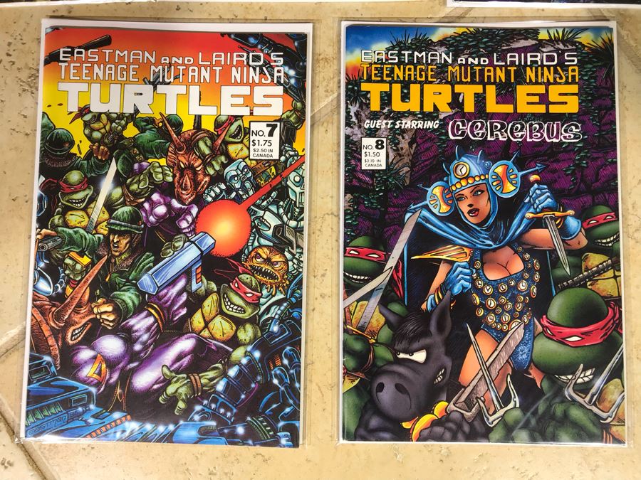 (5) Eastman And Laird's Teenage Mutant Ninja Turtles Comic Books [Photo 4]