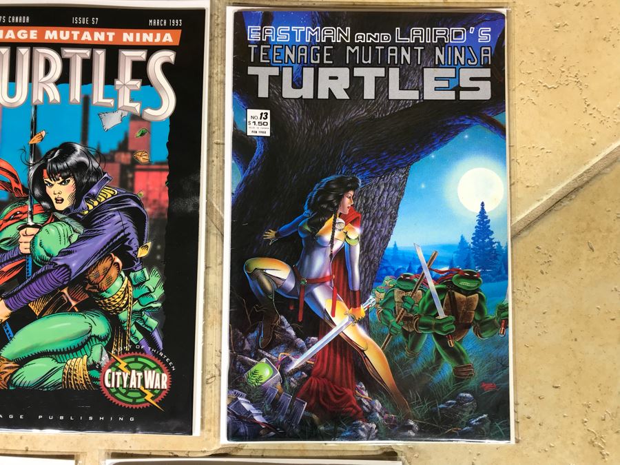 (5) Eastman And Laird's Teenage Mutant Ninja Turtles Comic Books [Photo 3]
