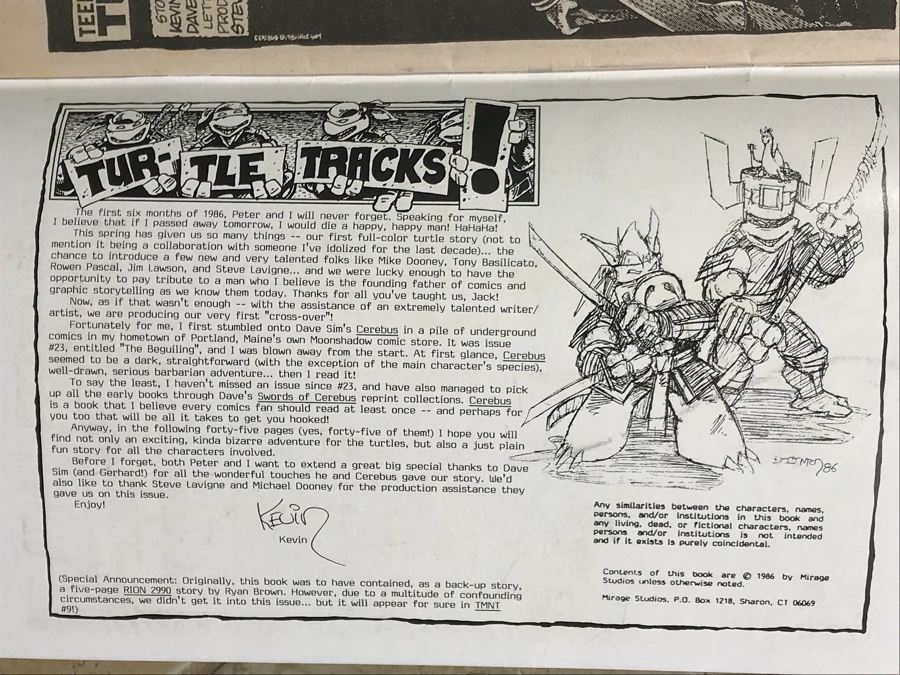(5) Eastman And Laird's Teenage Mutant Ninja Turtles Comic Books [Photo 11]
