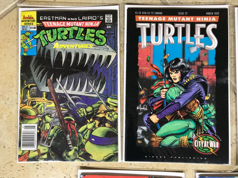 (5) Eastman And Laird's Teenage Mutant Ninja Turtles Comic Books [Photo 2]