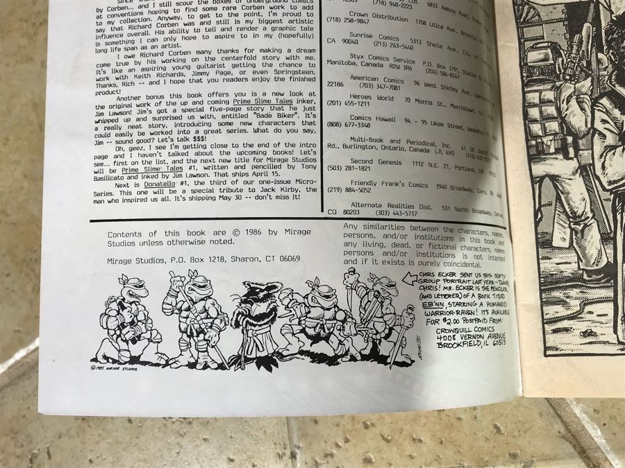 (5) Eastman And Laird's Teenage Mutant Ninja Turtles Comic Books [Photo 7]