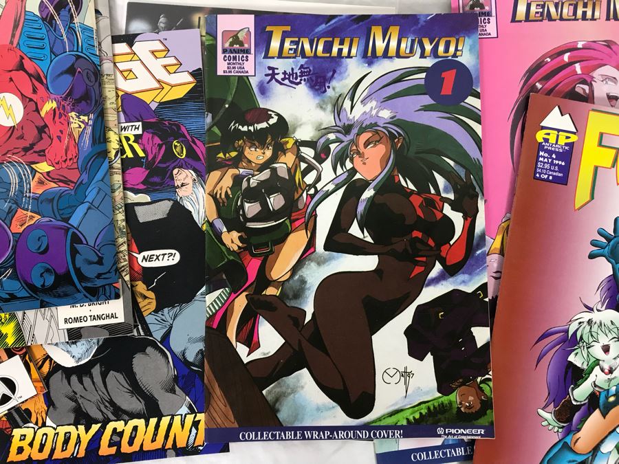 Vintage Comic Book Lot With Rod Underhill Signed Limited Edition Print Wonderwall And The Big Guy And Rusty The Boy Robot Frank Miller Poster - See Photos [Photo 9]