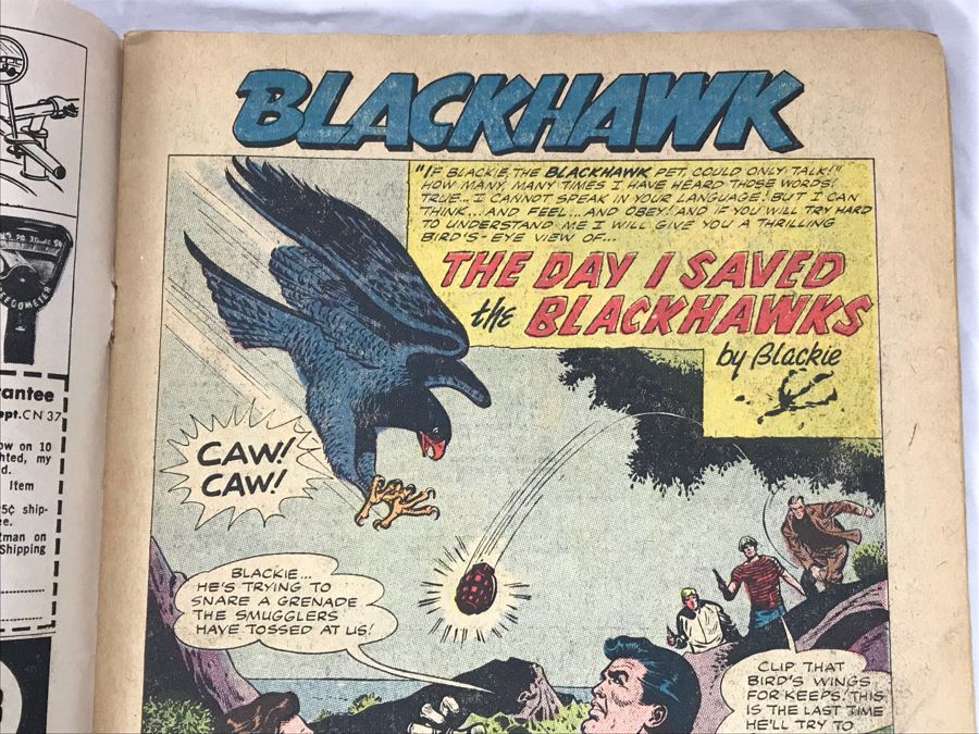 (2) Vintage 1957 And 1962 DC Comics Blackhawk #116 And #176 Comic Books [Photo 13]