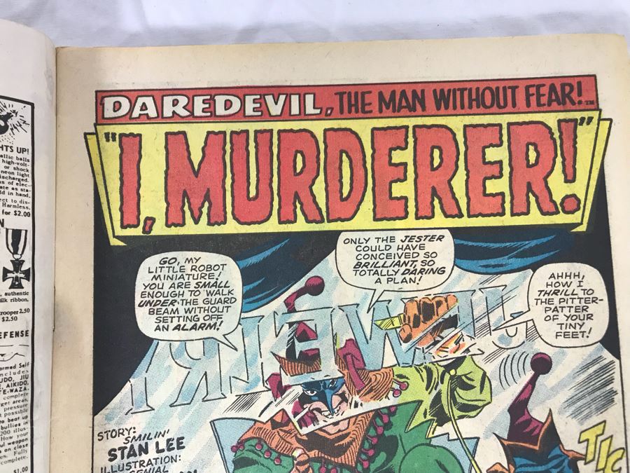 Vintage 1968 DC Detective Comics Batman #380 And Marvel Comics Daredevil #44 Comic Books [Photo 12]