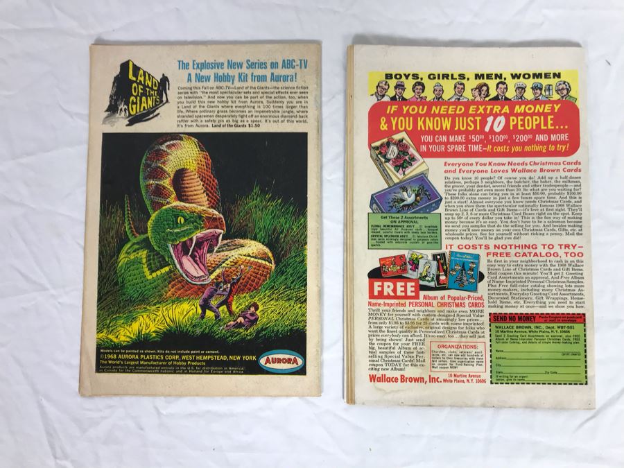 Vintage 1968 DC Detective Comics Batman #380 And Marvel Comics Daredevil #44 Comic Books [Photo 7]