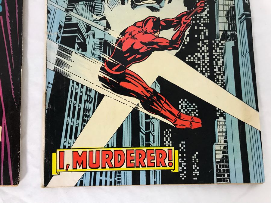 Vintage 1968 DC Detective Comics Batman #380 And Marvel Comics Daredevil #44 Comic Books [Photo 6]