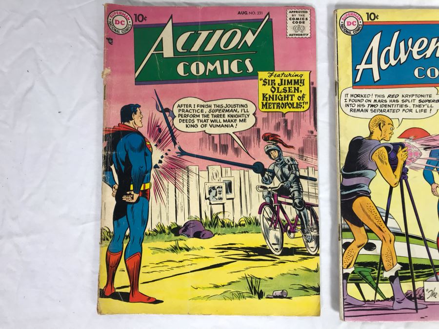 1957 1968 Adventure Comic lot of 2 Featuring Superboy online