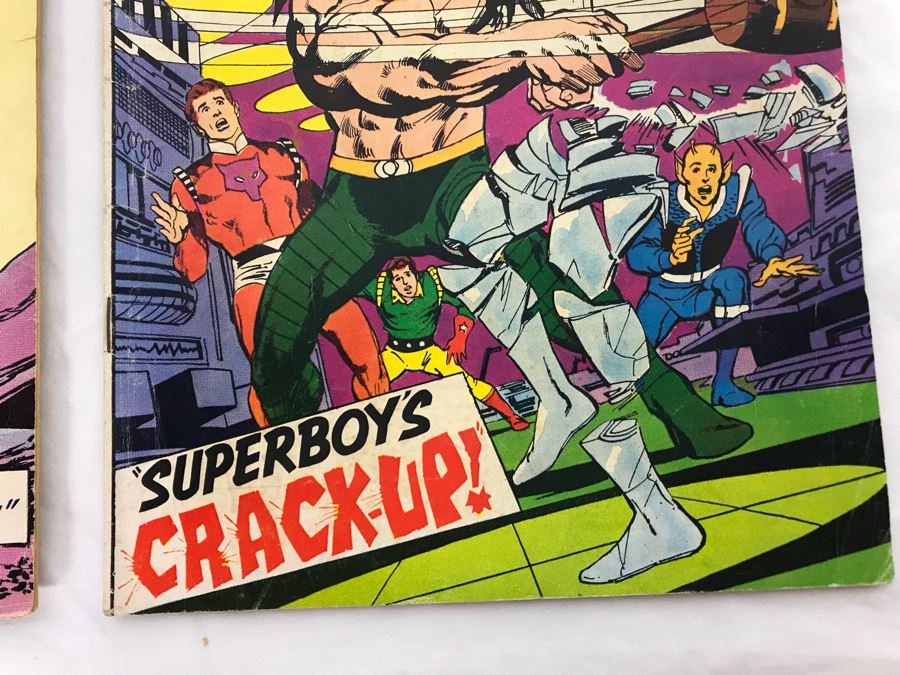 Vintage 1957 Action Comics Superman #231, Adventure Comics #255 (1958) And #372 (1968) Comic Books [Photo 10]